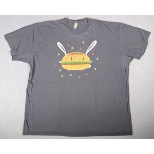 Woot Bun Bun Men's T-Shirt Gray Size 3X
